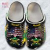 Jamaica Personalized Clogs Shoes With A Half Flag