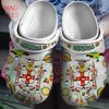 Jamaica Roots Gift Jamaican American Flag Clogs Shoes