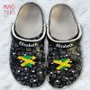 Jamaican Symbols Combined With Jamaica Flag Personalized Crocs Shoes