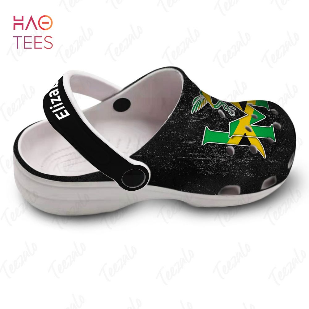 JM Jamaica Flag Symbol Personalized Clogs Shoes