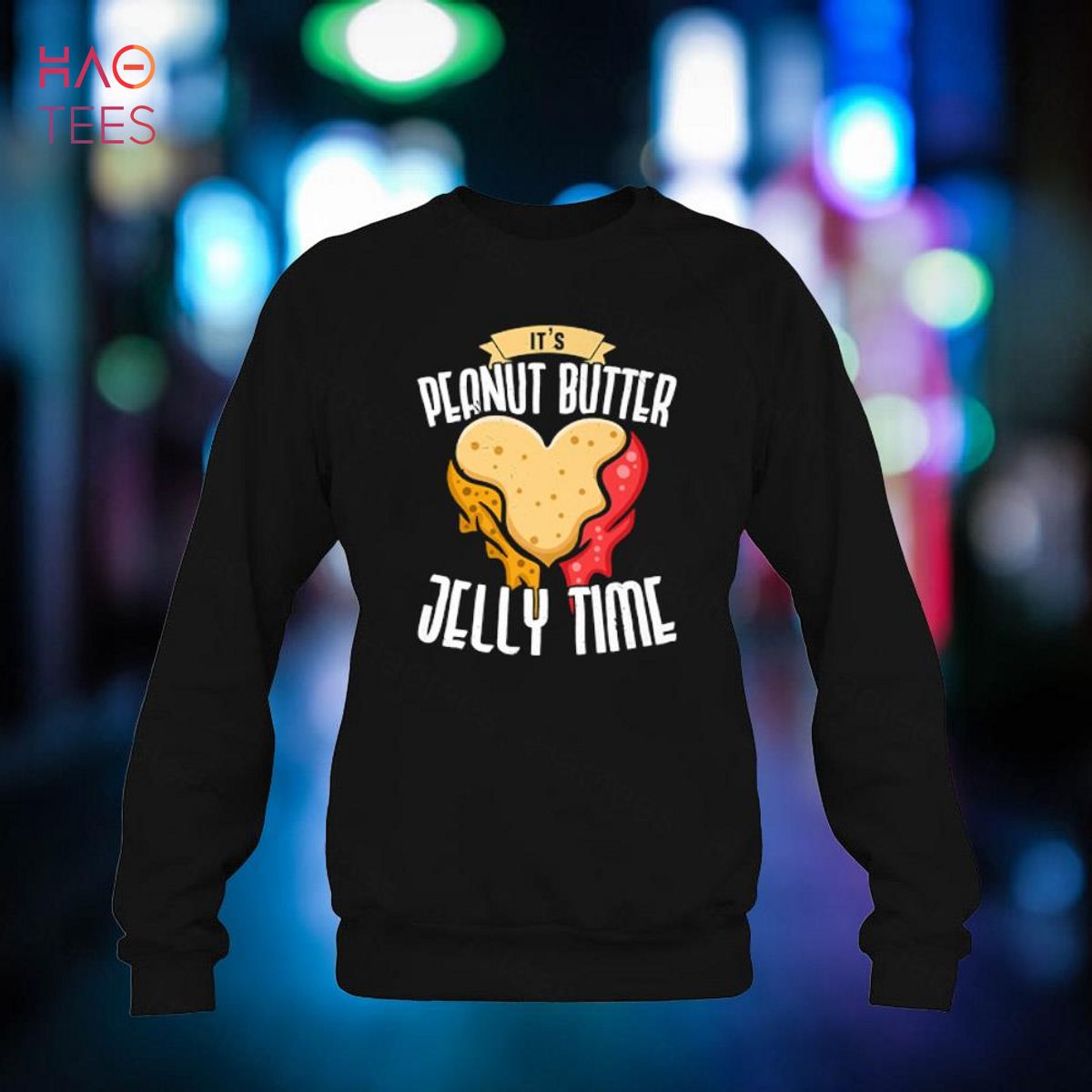 Peanut Butter Jelly Time Extra Nutty Spread Foodie Shirt