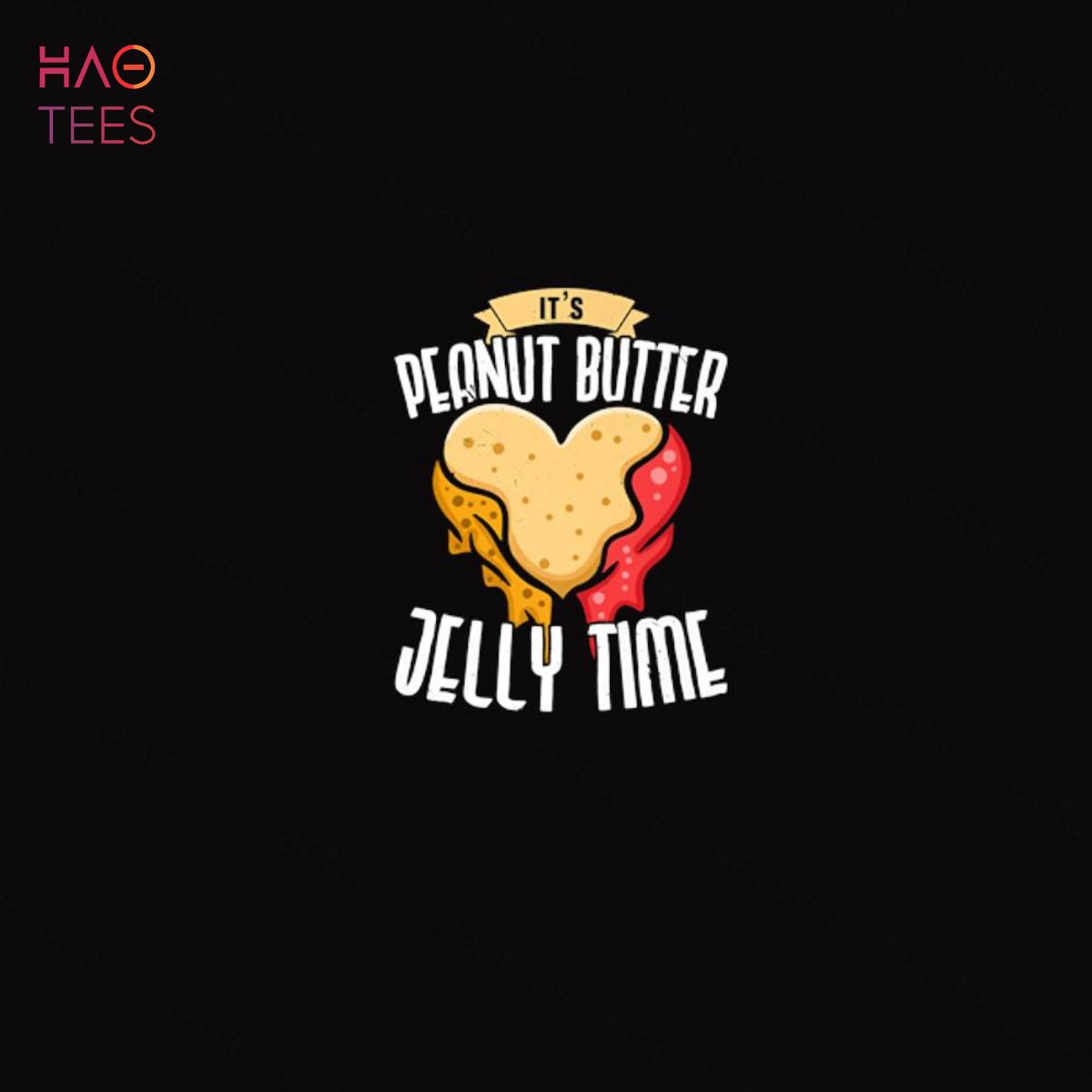 Peanut Butter Jelly Time Extra Nutty Spread Foodie Shirt