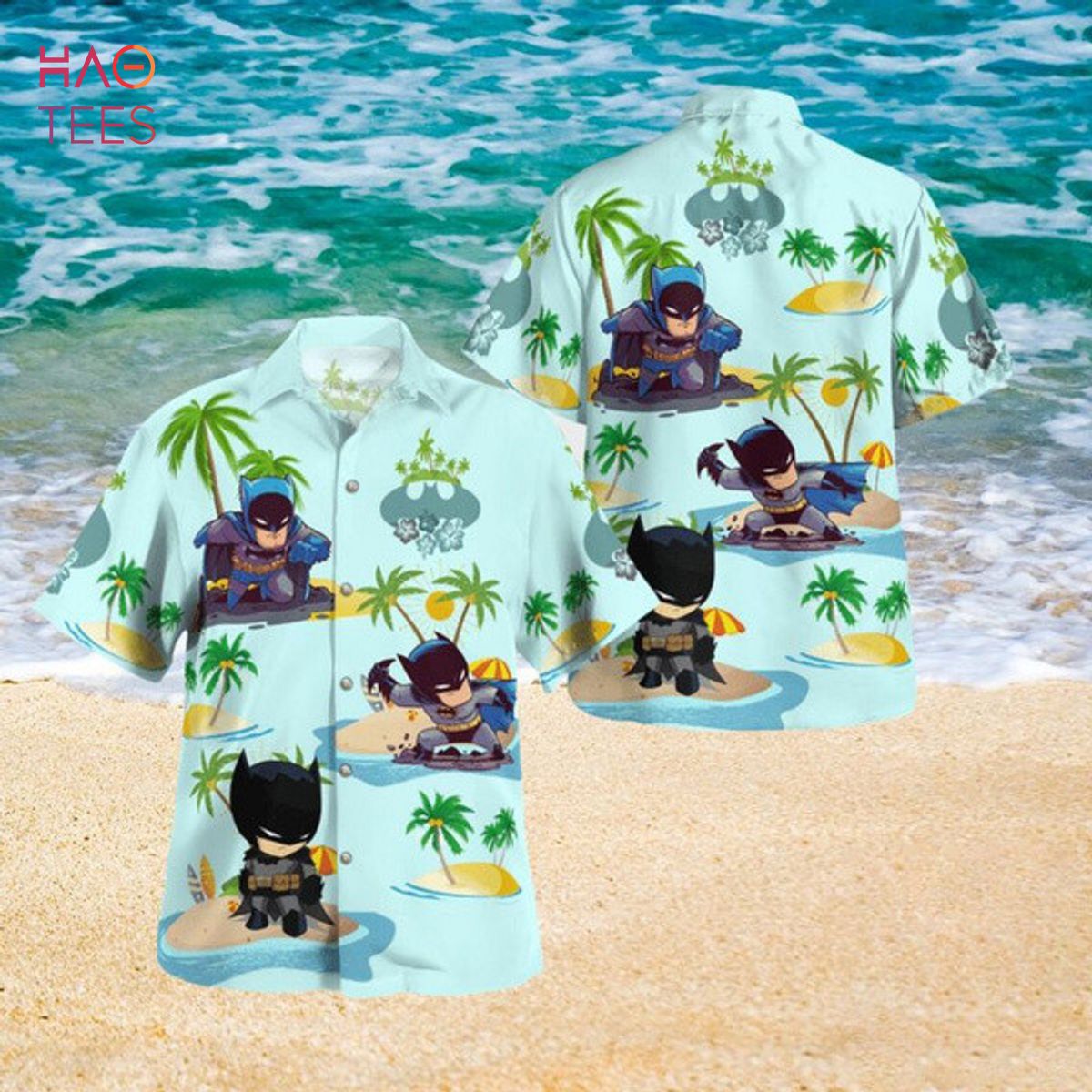 Batman DC Comics, Batman Summer Time Hawaiian Shirt