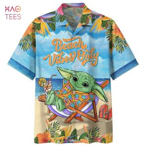 Beach Vibes Only Baby Yoda Star Wars Hawaiian Shirt Beach Vibes Only Baby Yoda Star Wars Hawaiian Shirt