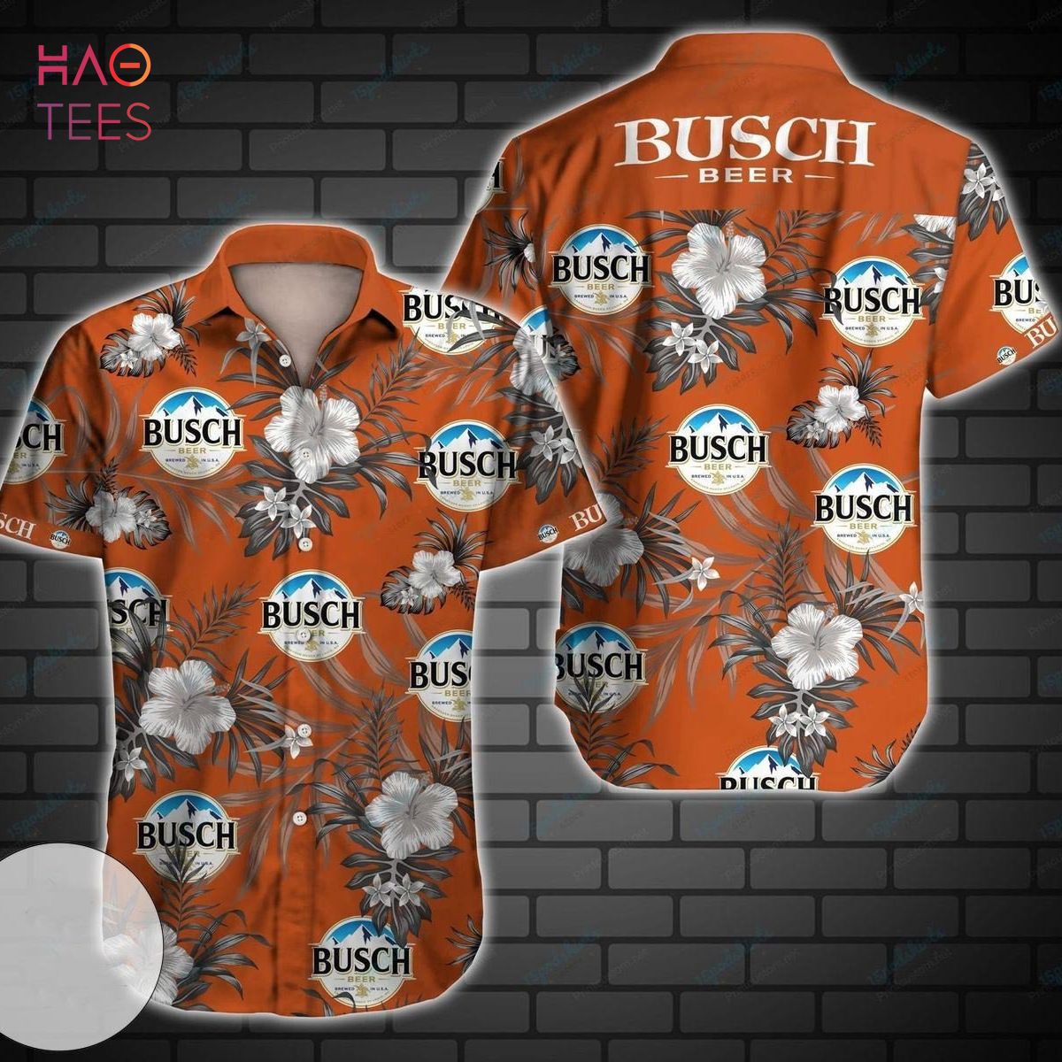 Busch Light Beer Hawaiian Shirt