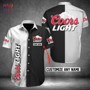 Coors Light Custom Name Hawaiian Shirt