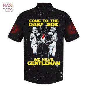 Darth Vader Come To The Dark Side We Have Gentleman Summer Time Hawaiian Shirt