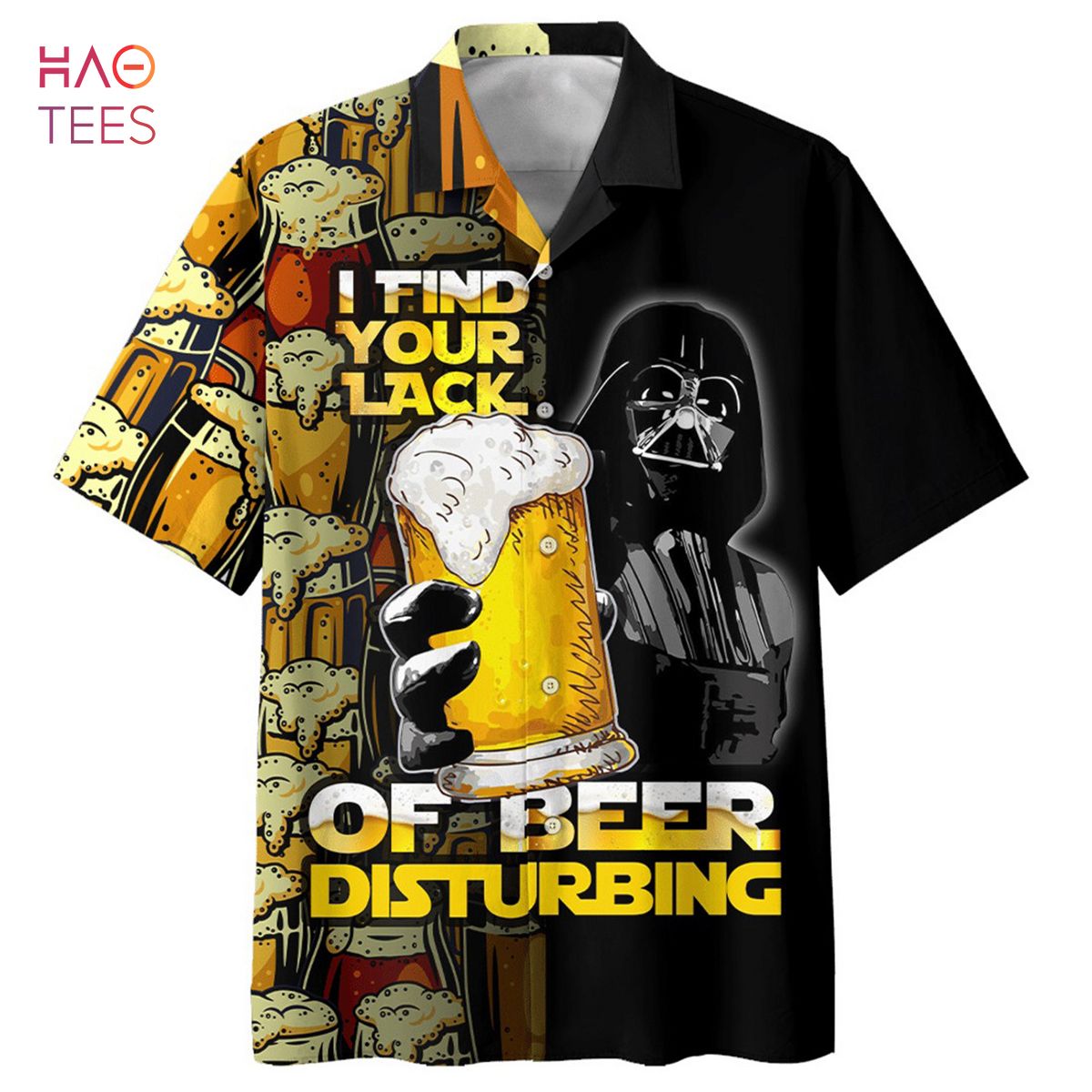 darth vader aloha hawaiian shirt