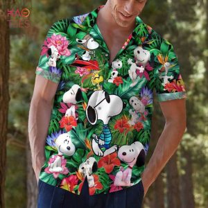 Funny Snoopy The Peanuts, Cool Snoopy Hawaiian Shirt
