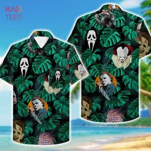Horror Movies Characters Tropical Hawaiian Shirt Horror Movies Characters Tropical Hawaiian Shirt