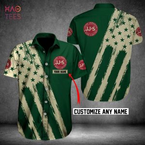 Jameson Whiskey American Flag Custom Name Hawaiian Shirt Jameson Whiskey American Flag Custom Name Hawaiian Shirt