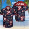 No Face With Gold Pattern Hawaii shirt