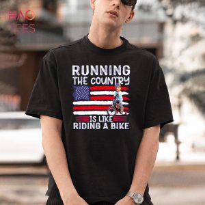 BEST Biden Bicycle Crash Bike Wreck USA RIDIN With Biden Falling Shirt