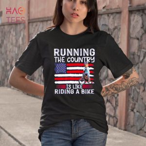 BEST Biden Bicycle Crash Bike Wreck USA RIDIN With Biden Falling Shirt