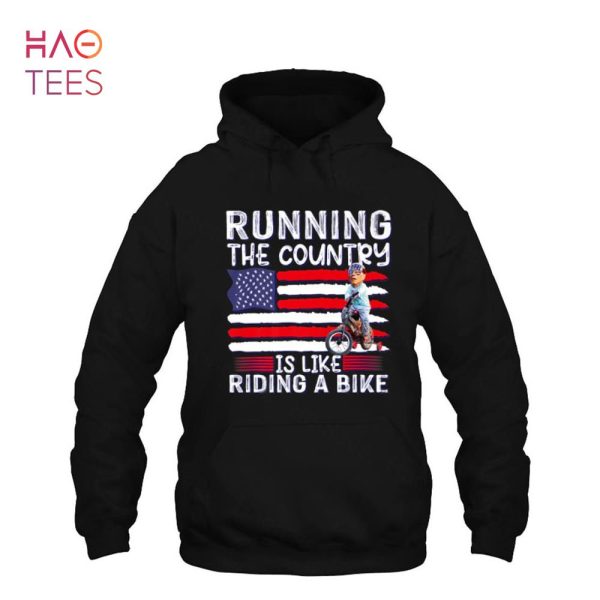 BEST Biden Bicycle Crash Bike Wreck USA RIDIN With Biden Falling Shirt