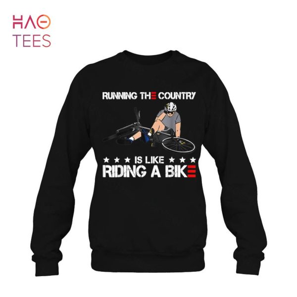 BEST Biden Bike Bicycle Running The Country Is Like Riding A Bike Shirt