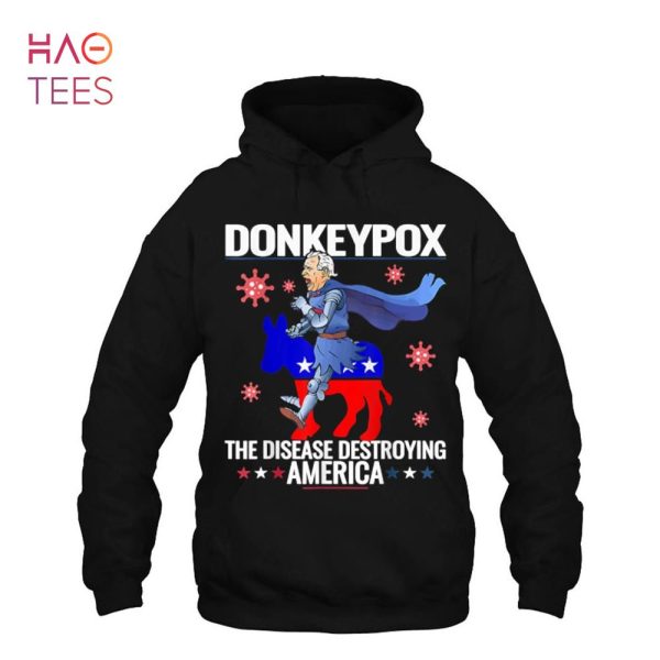 Biden Donkey Pox The Disease Destroying America 4th of July Shirt