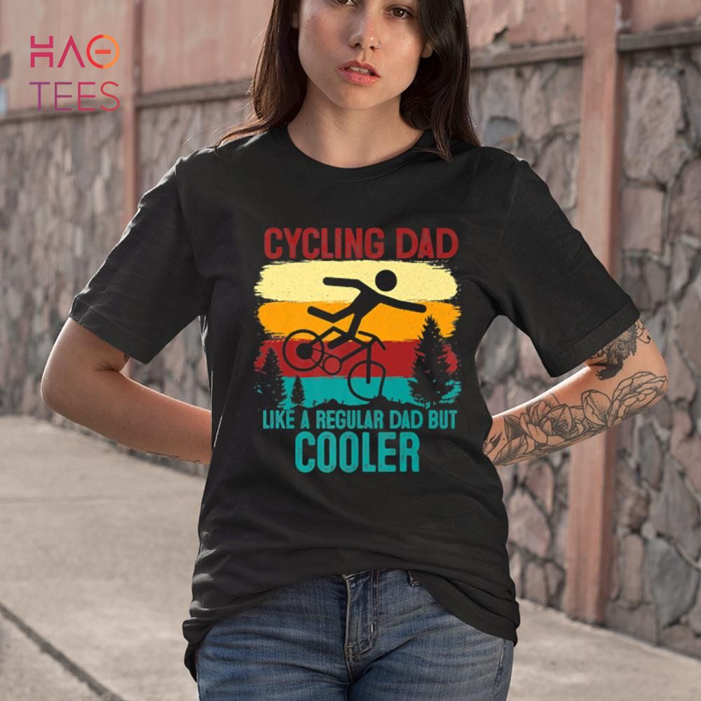 Cycling Dad Like A regular Dad but Cooler Biden Falling Bike Shirt Cycling Dad Like A regular Dad but Cooler Biden Falling Bike Shirt