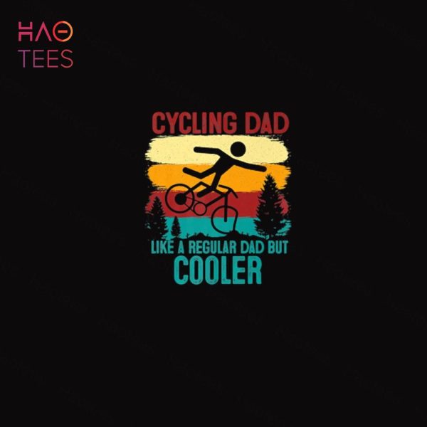 Cycling Dad Like A regular Dad but Cooler Biden Falling Bike Shirt
