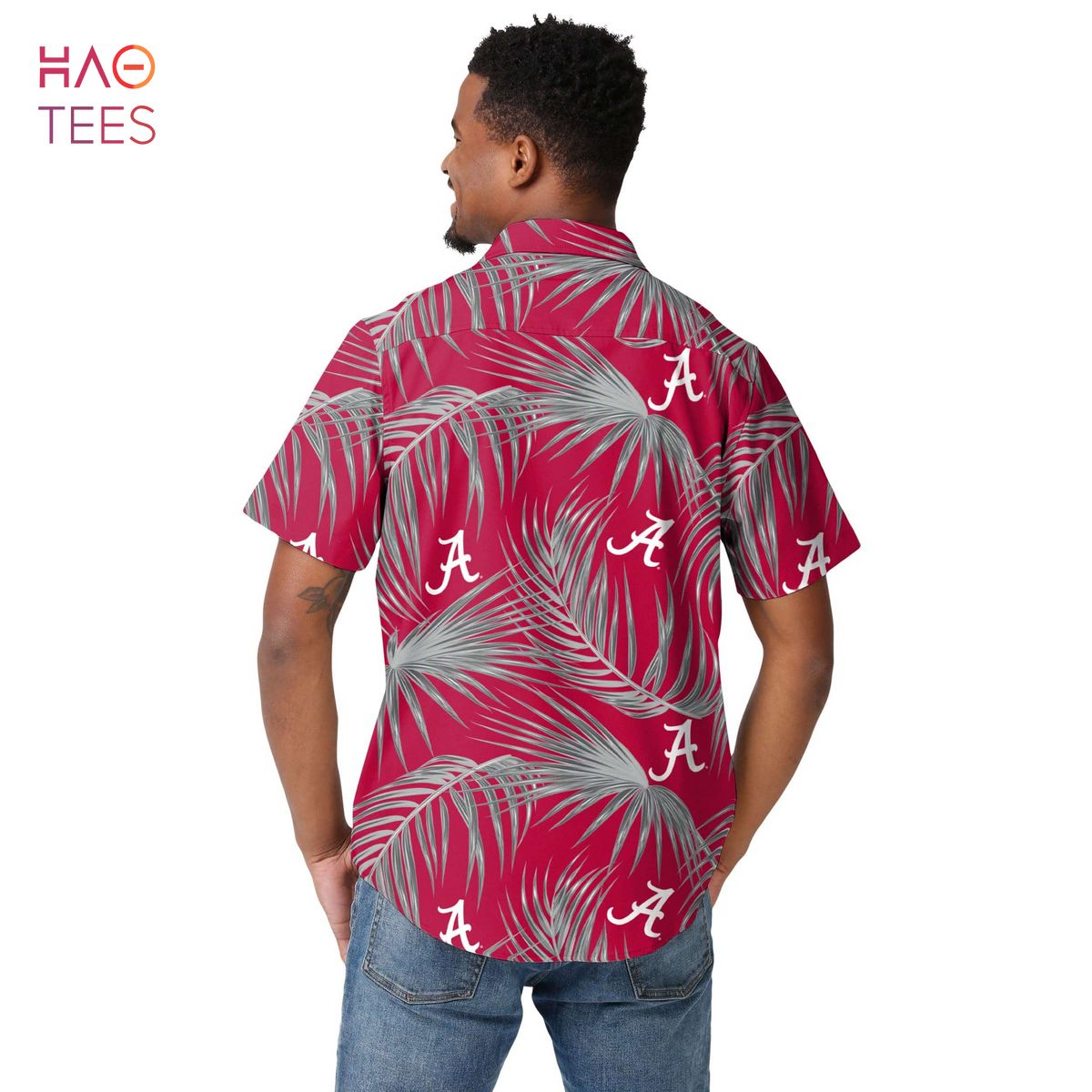 Alabama Crimson Tide NCAA Mens Hawaiian 3D Shirt
