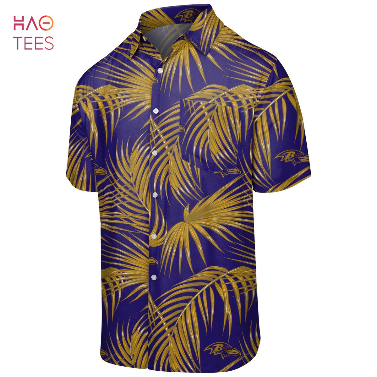 Baltimore Ravens NFL Mens Hawaiian 3D Shirt Baltimore Ravens NFL Mens Hawaiian 3D Shirt