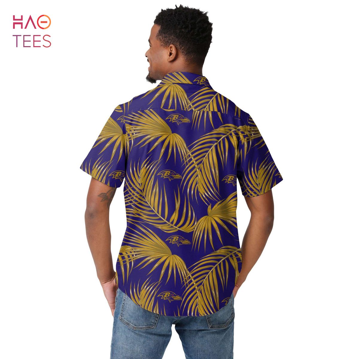 Baltimore Ravens NFL Mens Hawaiian 3D Shirt Baltimore Ravens NFL Mens Hawaiian 3D Shirt