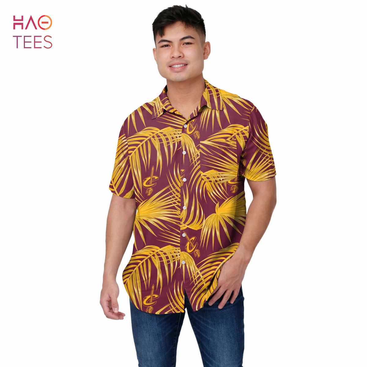Cleveland Cavaliers NBA Mens Hawaiian 3D Shirt Cleveland Cavaliers NBA Mens Hawaiian 3D Shirt