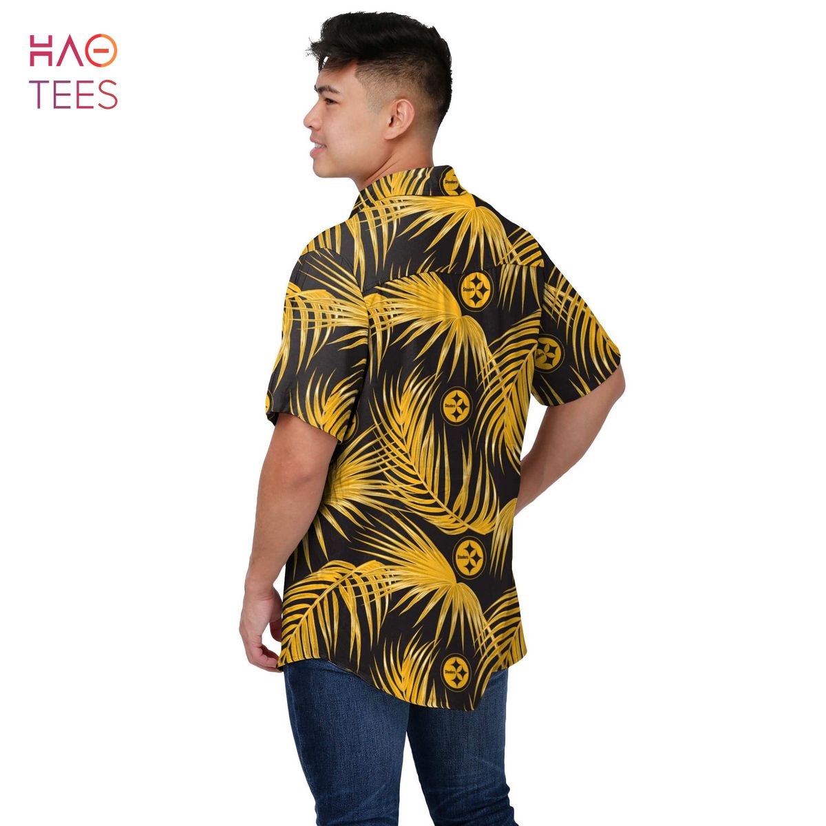 Pittsburgh Steelers NFL Mens Hawaiian 3D Shirt Pittsburgh Steelers NFL Mens Hawaiian 3D Shirt
