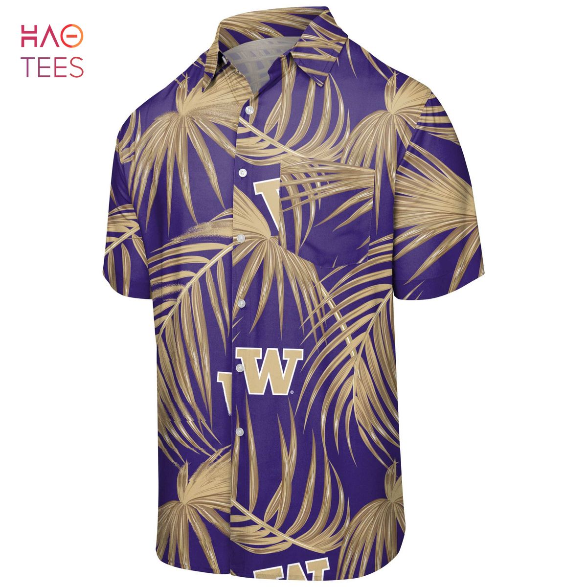 Washington Huskies NCAA Mens Hawaiian 3D Shirt