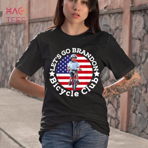 Funny Bicycle Crash Bike Wreck Biden Falling Off Bicycle Shirt
