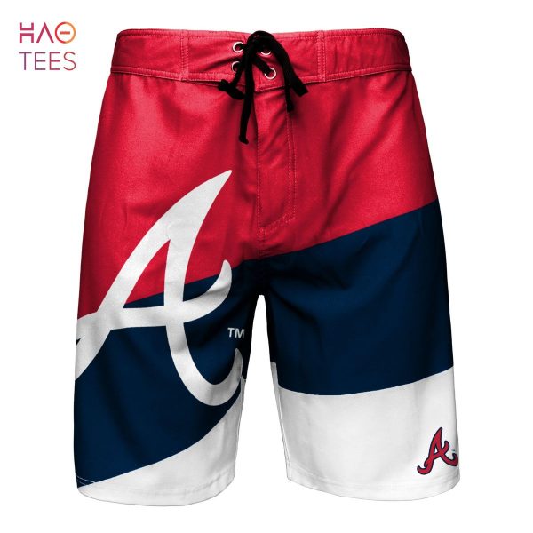 Atlanta Braves MLB Mens Color Dive Boardshorts
