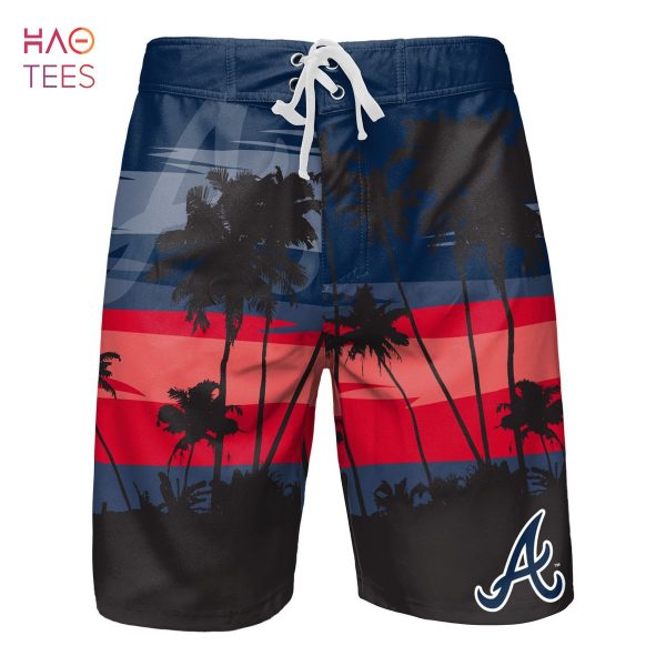 Atlanta Braves MLB Mens Sunset Boardshorts
