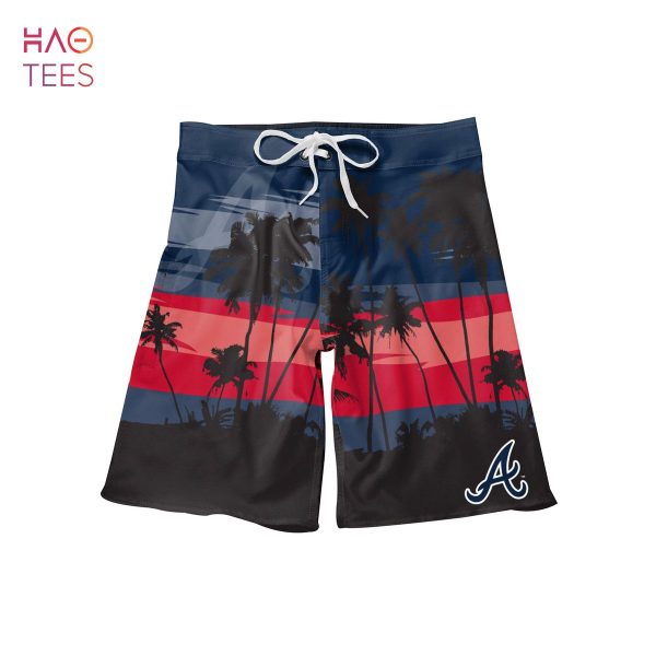 Atlanta Braves MLB Mens Sunset Boardshorts
