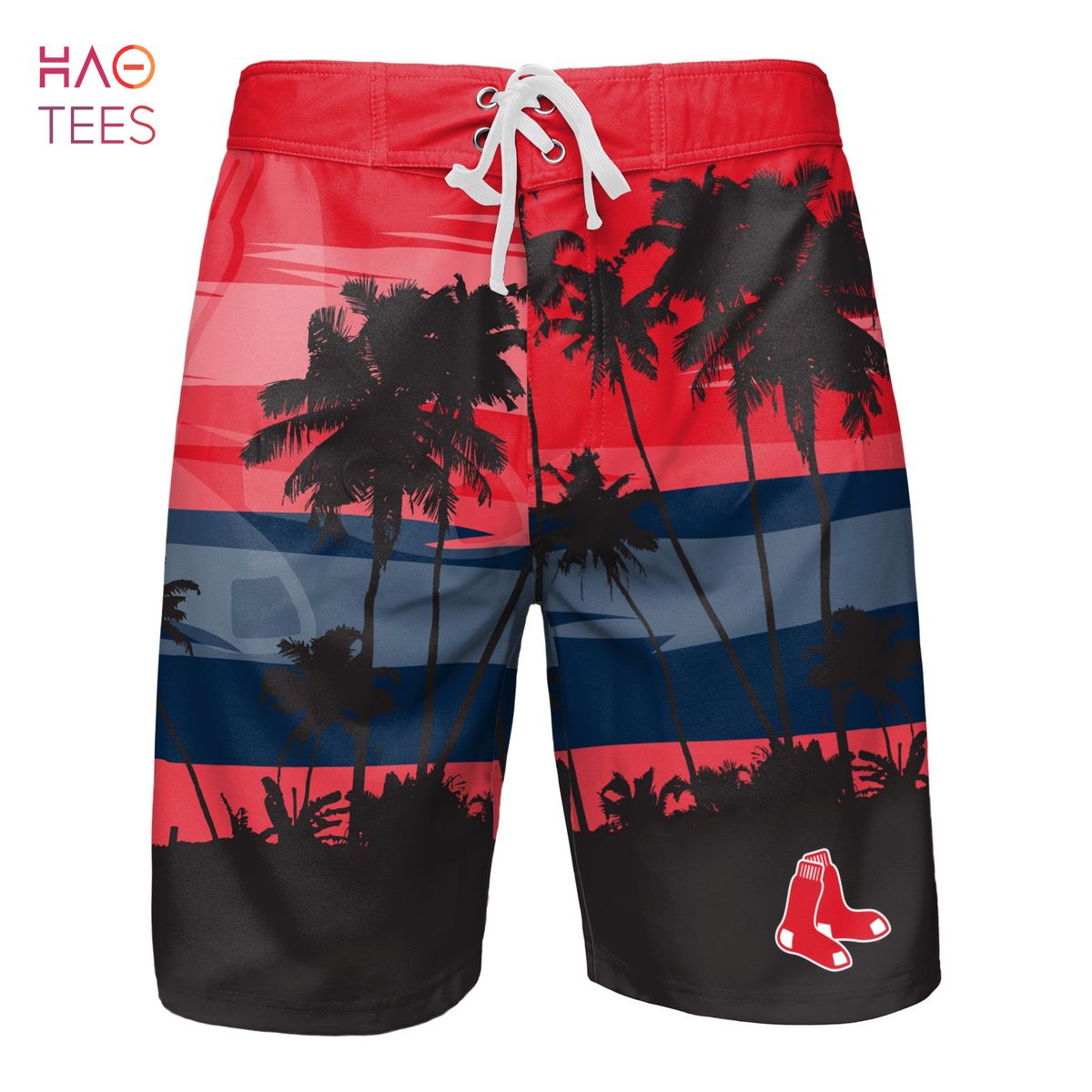 Boston Red Sox MLB Mens Sunset Boardshorts Boston Red Sox MLB Mens Sunset Boardshorts