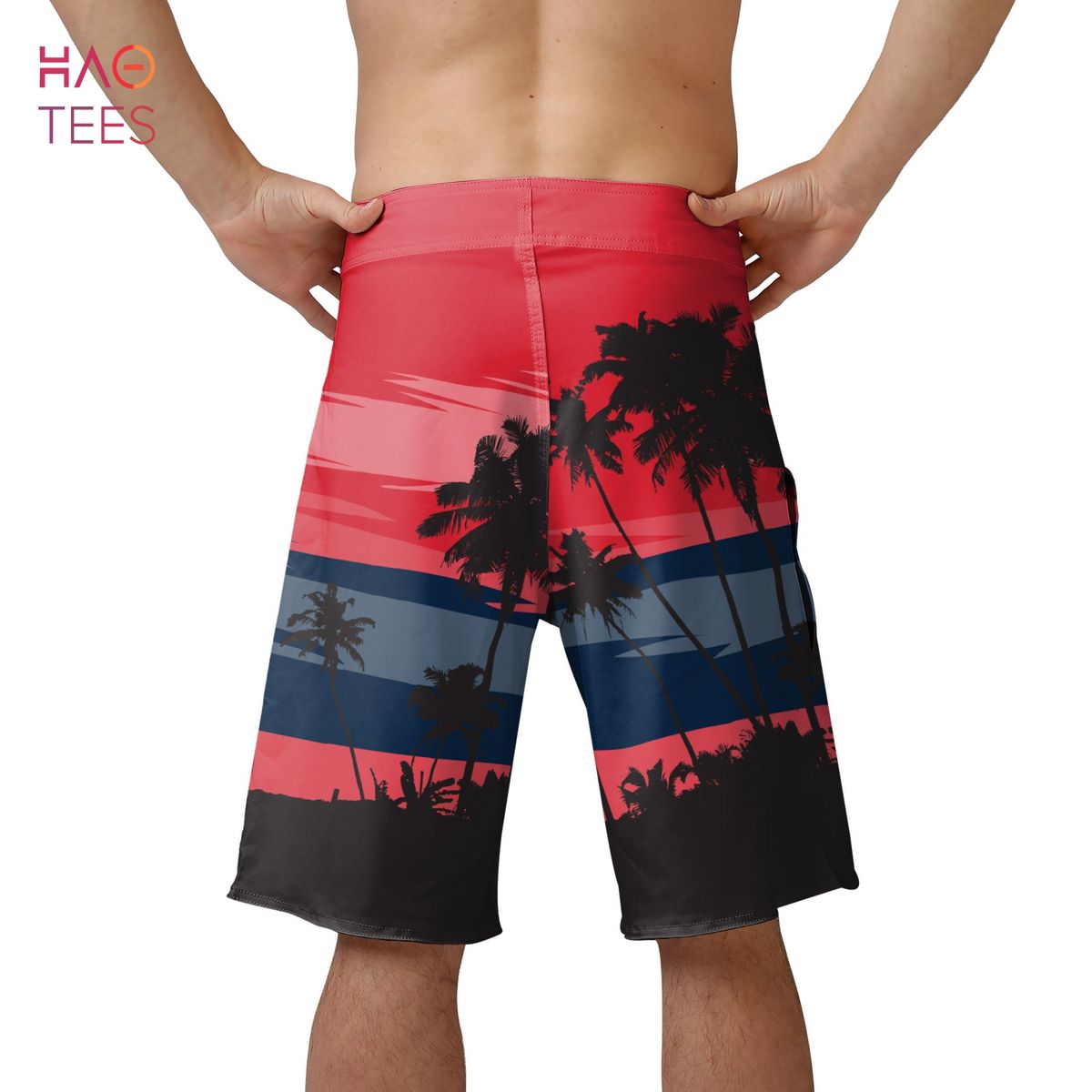 Boston Red Sox MLB Mens Sunset Boardshorts Boston Red Sox MLB Mens Sunset Boardshorts
