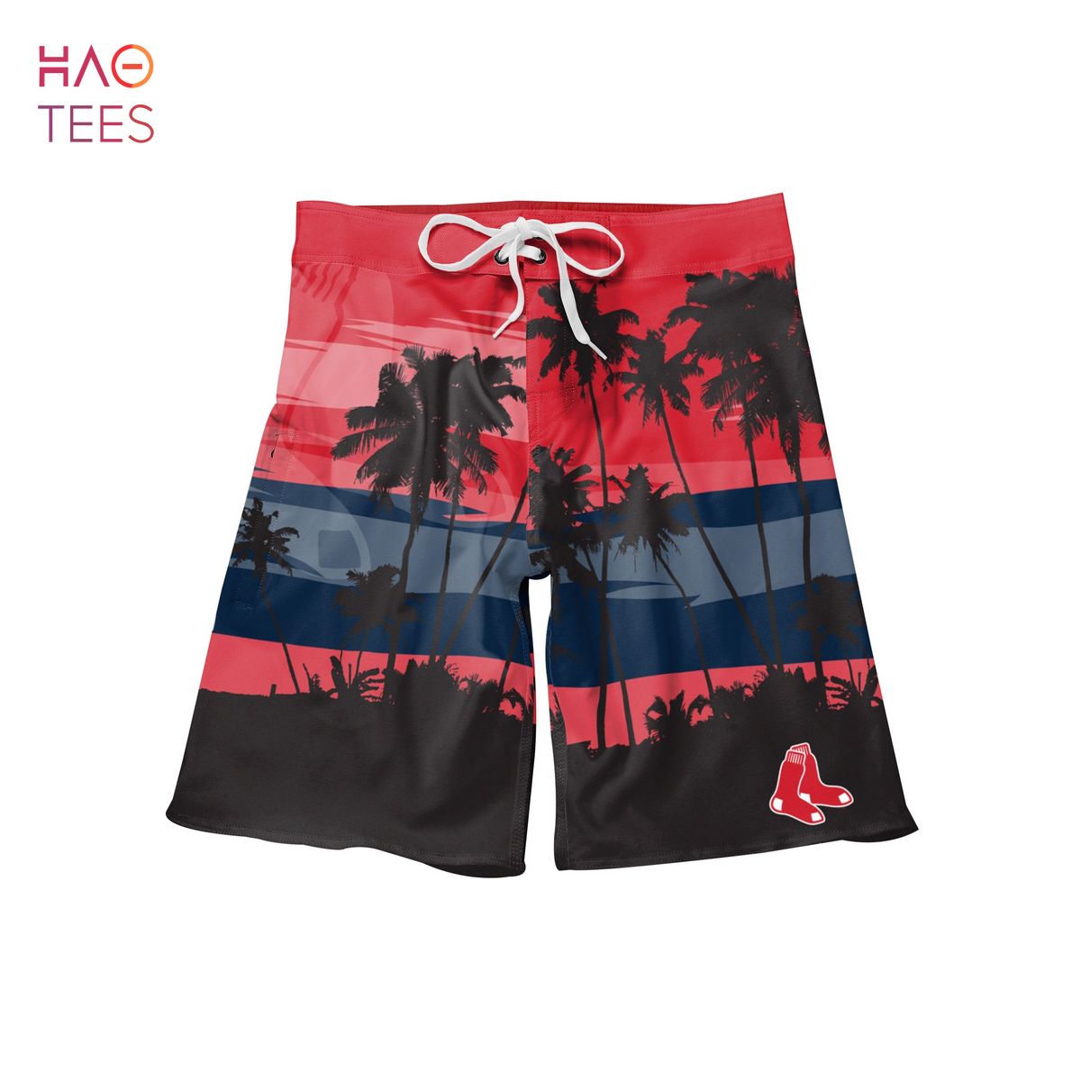 Boston Red Sox MLB Mens Sunset Boardshorts Boston Red Sox MLB Mens Sunset Boardshorts