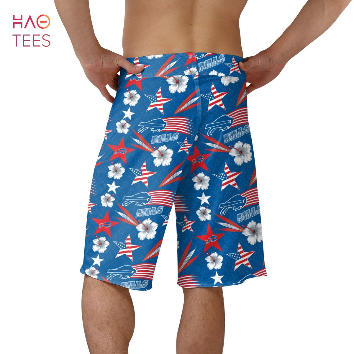 Buffalo Bills NFL Mens Americana Boardshorts Buffalo Bills NFL Mens Americana Boardshorts