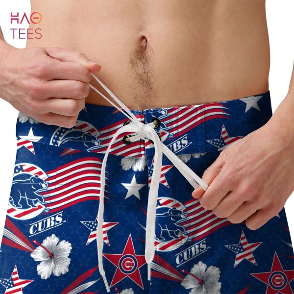 Chicago Cubs MLB Mens Americana Boardshorts