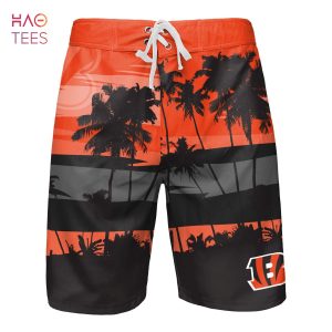 Cincinnati Bengals NFL Mens Sunset Boardshorts