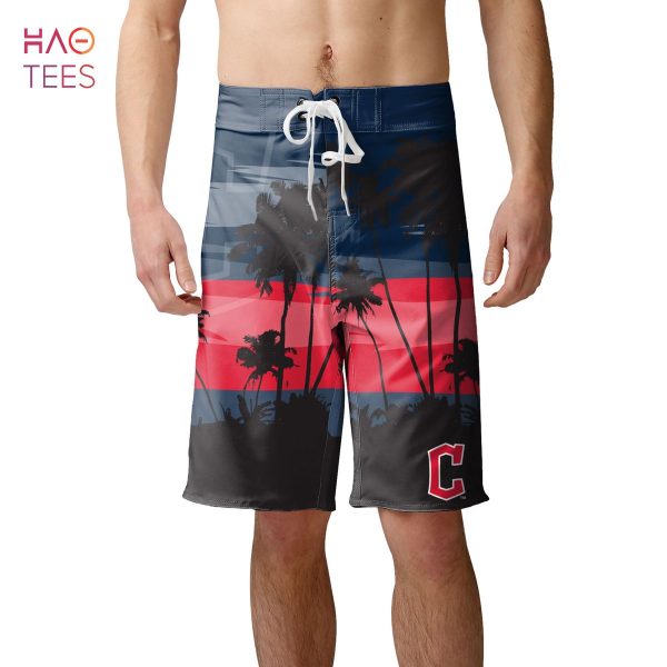 Cleveland Guardians MLB Mens Sunset Boardshorts