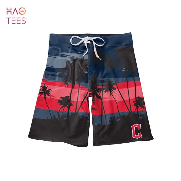 Cleveland Guardians MLB Mens Sunset Boardshorts