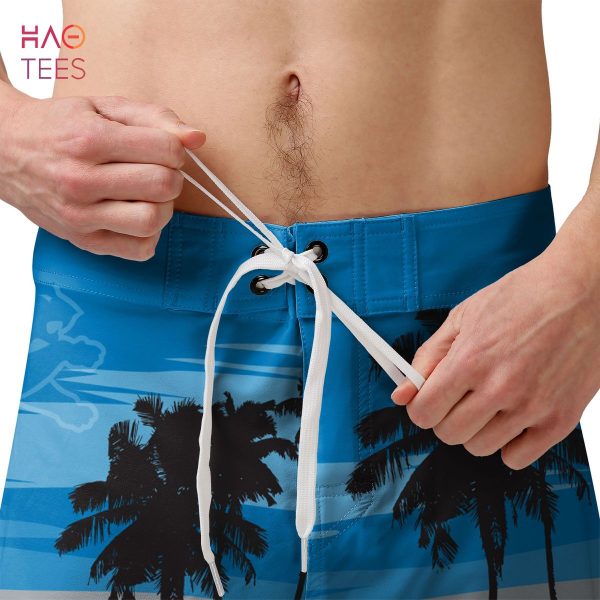 Detroit Lions NFL Mens Sunset Boardshorts