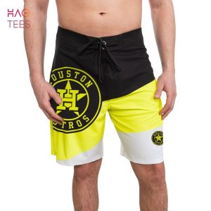 Houston Astros MLB Mens Highlights Boardshorts