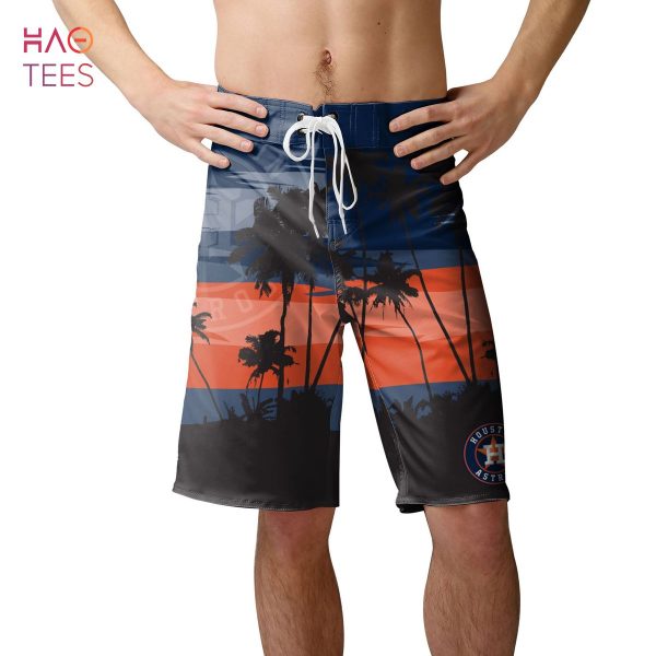 Houston Astros MLB Mens Sunset Boardshorts