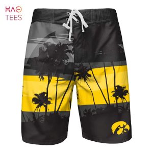 Iowa Hawkeyes NCAA Mens Sunset Boardshorts