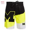Michigan Wolverines NCAA Mens Sunset Boardshorts