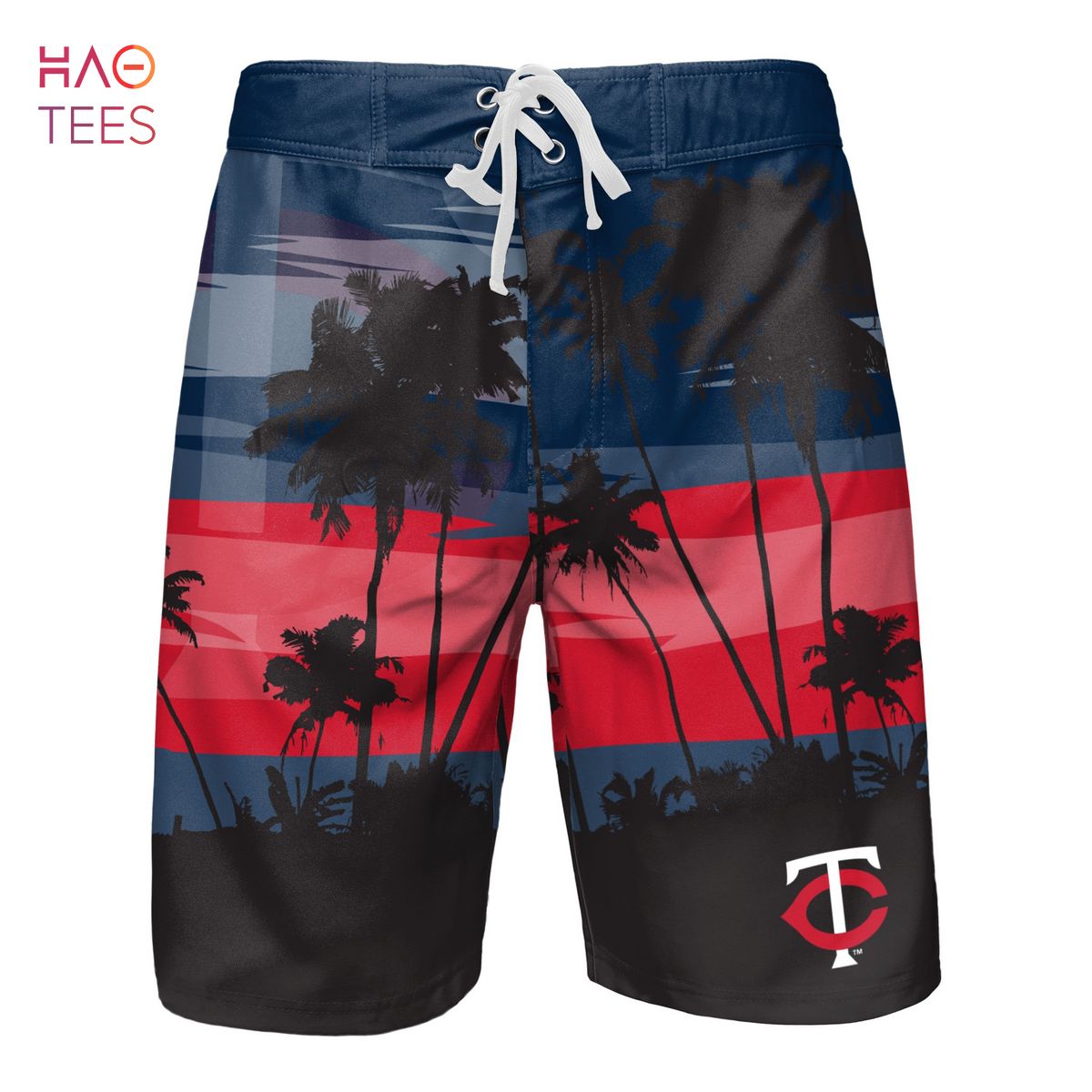 Minnesota Twins MLB Mens Sunset Boardshorts Minnesota Twins MLB Mens Sunset Boardshorts