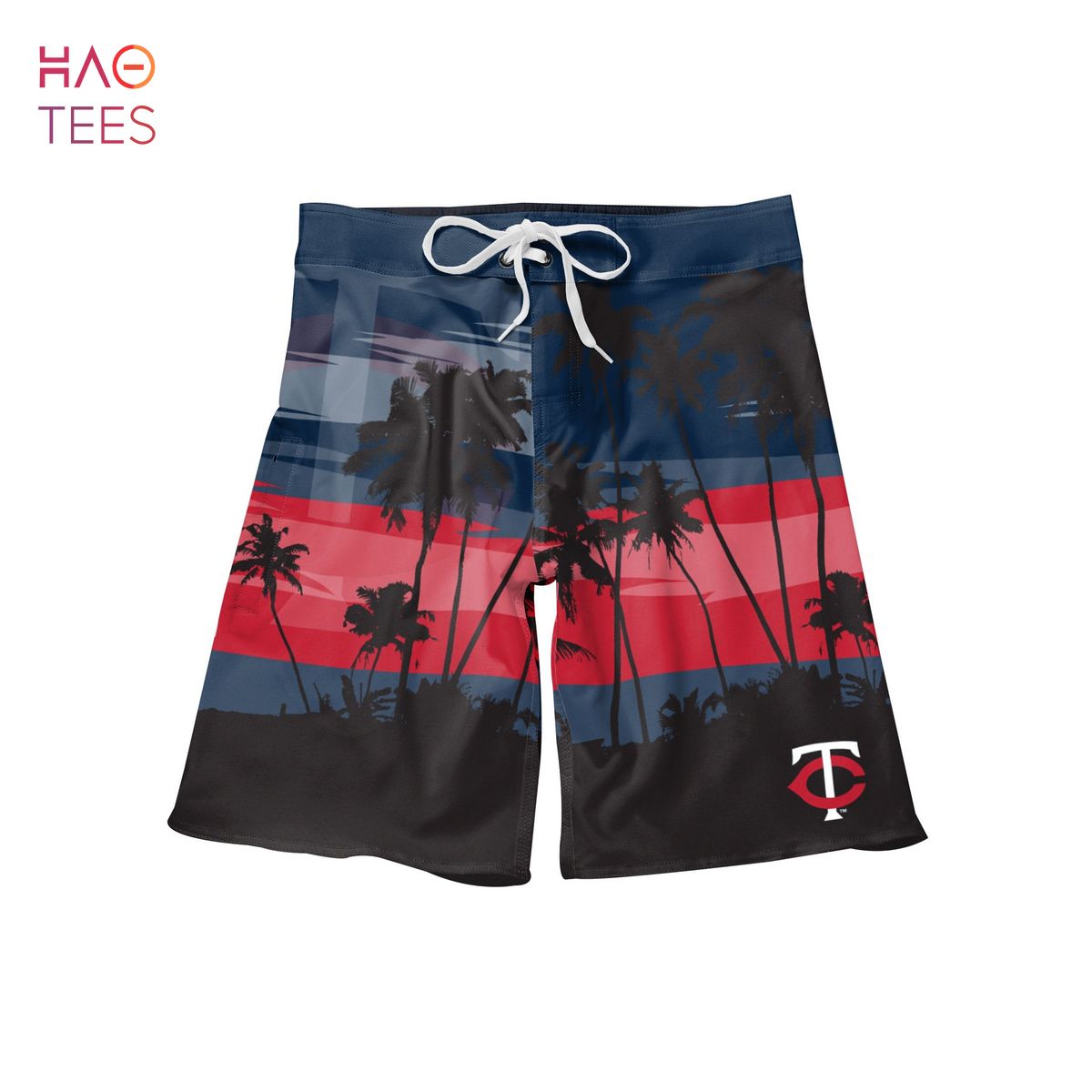 Minnesota Twins MLB Mens Sunset Boardshorts Minnesota Twins MLB Mens Sunset Boardshorts