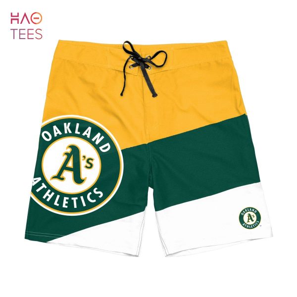 Oakland Athletics MLB Mens Color Dive Boardshorts