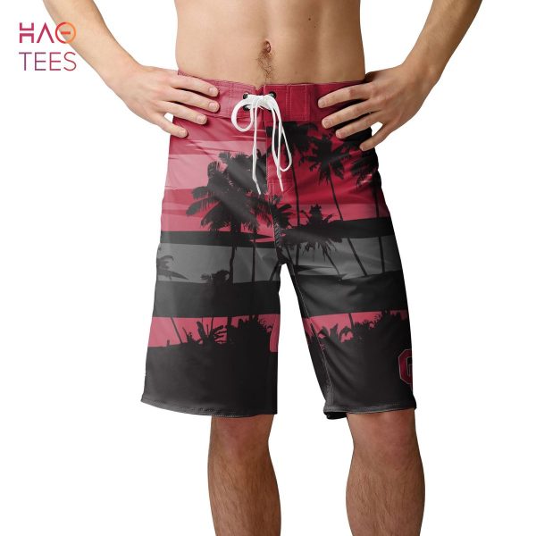 Oklahoma Sooners NCAA Mens Sunset Boardshorts